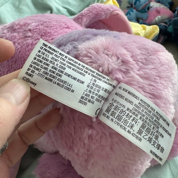 Disney Pink Stitch Angel Stuffed Animal - Picture 8 of 9